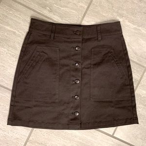 Cargo Skirt with Buttons